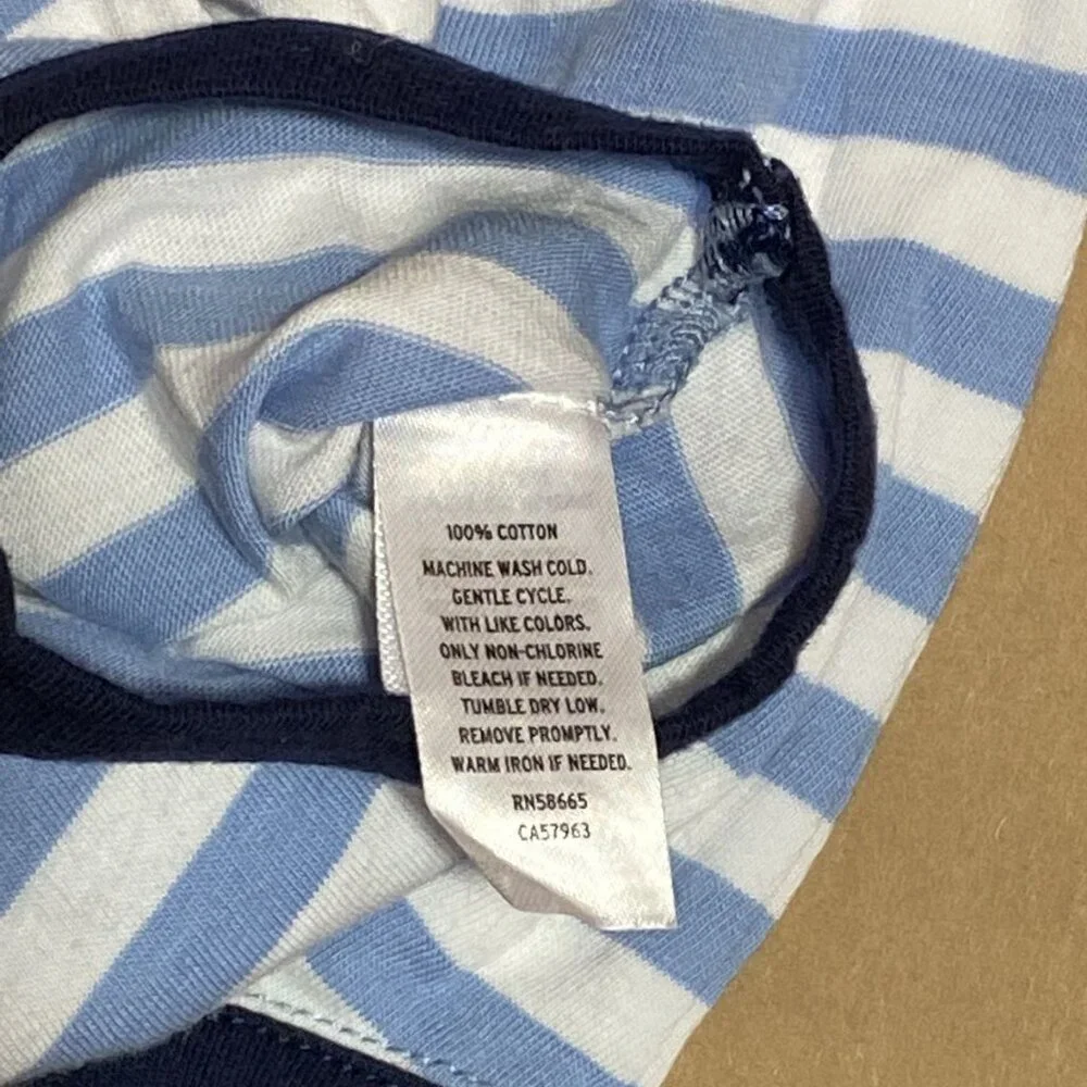 Baby boy 3 blue one piece body suits infant size 3 months Harper Canyon whales